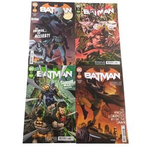 Batman DC Comics 2022 Comic Lot of 4 #121 122 123 124 Cover A NM New Unread